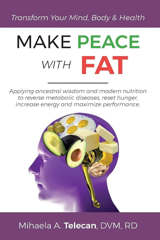 MAKE PEACE WITH FAT: Applying ancestral wisdom and modern nutrition to reverse metabolic diseases, reset hunger, increase energy and maximize performance Used Book at Skull & Books VR Cocoa Beach