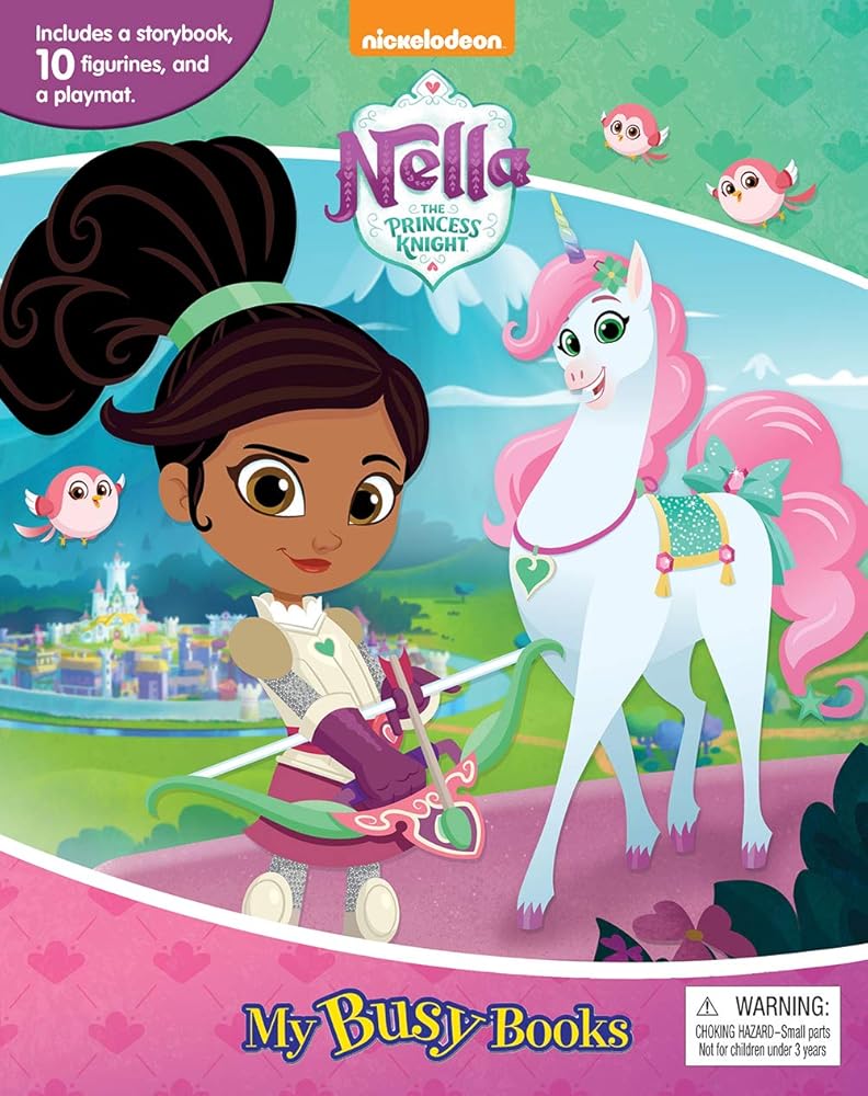 Nickelodeon Nella the Princess Knight My Busy Book cover image