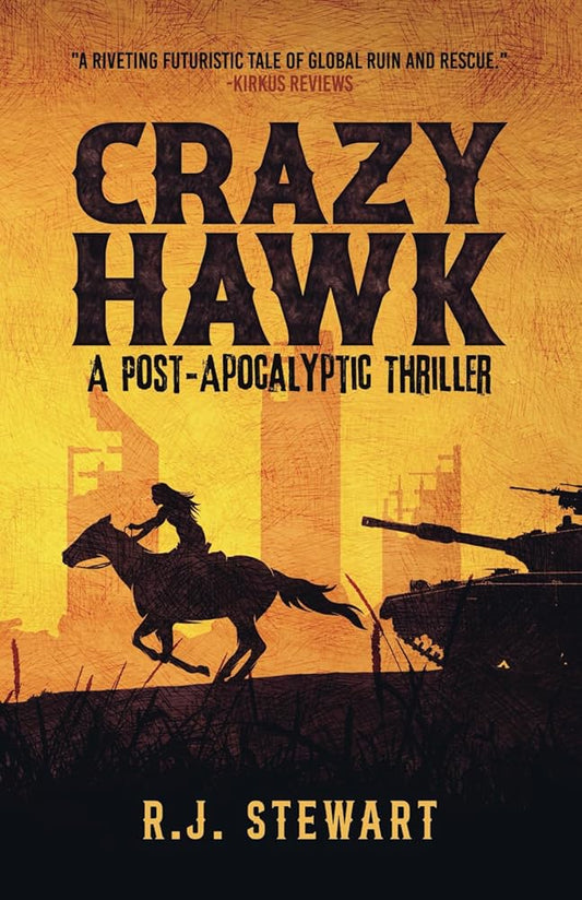 Crazy Hawk: A Post-Apocalyptic Thriller Used Book at Skull & Books VR Cocoa Beach