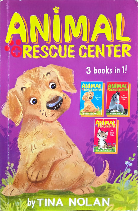 Animal Rescue Center: 3 Books in 1! cover image
