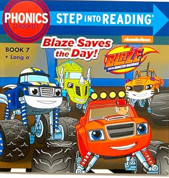 Monster Phonics: (Blaze and the Monster Machines), Book 7: Blaze Saves the Day! Used Book at Skull & Books VR Cocoa Beach