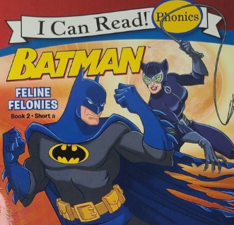 Batman Classic: Batman Phonics Fun, Book 2: Feline Felonies Used Book at Skull & Books VR Cocoa Beach