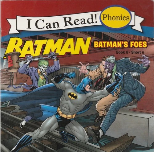 Batman Classic: Batman Phonics Fun, Book 6: Batman's Foes Used Book at Skull & Books VR Cocoa Beach