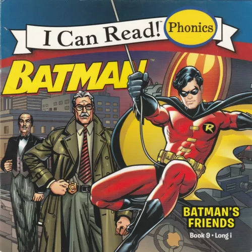 Batman Classic: Batman Phonics Fun, Book 9: Batman's Friends Used Book at Skull & Books VR Cocoa Beach