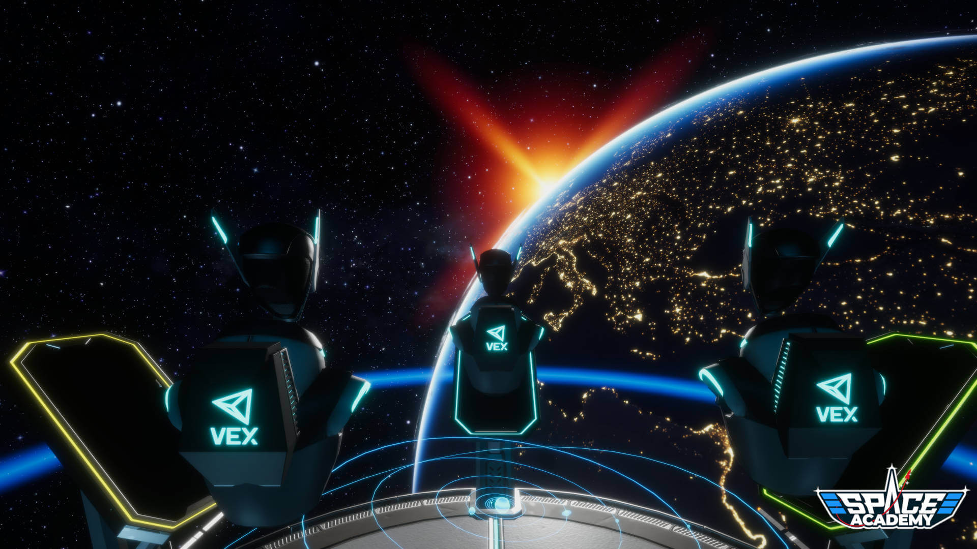Space Academy VR Game at Skull & Books VR Cocoa Beach